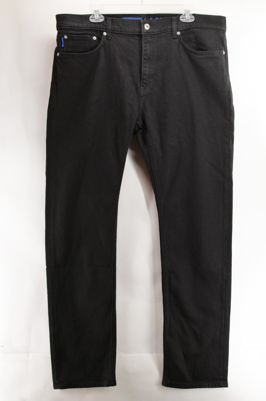 HUGO Hugo Boss NWT Ash Slim Fit Jeans Men's 38x32 Black Stretch Denim 50511483